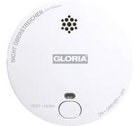 Gloria R1 Détecteur de fumée mini à pile(s) (Ø x H) 100 mm x 33 mm