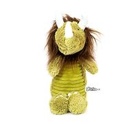Gloria - Jouet pour chien en peluche Monstre - Vert ocre - Polyester/polypropylène