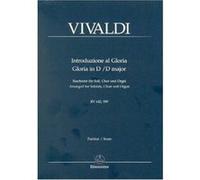 Gloria RV 589 (PA) - SATB + accompaniment - PART - [Livre en VO] Unknown (Auteur)