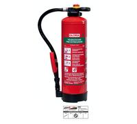 Gloria SB6PRO 6L Extincteur À Foam Sans Fluor + Plaque Sans Fluor