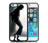 Gloria Steeland iPhone 6 4.7 inch Michael Jackson Black TPU Screen Phone Case Unique and Fashion Look