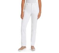 Gloria Vanderbilt Amanda Classic High Rise Tapered Jean Petite, Blanc, 34 Court Femme