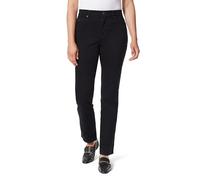 Gloria Vanderbilt Petite Amanda Jean fuselé Classique, Noir, 34 Court Femme