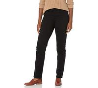 Gloria Vanderbilt Jean Classique Amanda fuselé Taille Haute pour Femme, Noir, 44