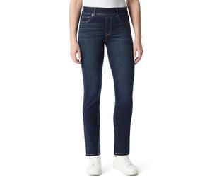 Gloria Vanderbilt Shape Effect Pull on High Rise Straight Leg Jean Standard Femme