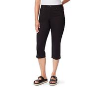 Gloria Vanderbilt Womens Amanda Capri Jeans, Black, 10 US