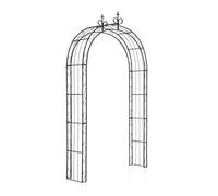 Gloriette de jardin - CLP - Arche à rosiers SUN - Métal - 260 cm - 6 couleurs disponibles