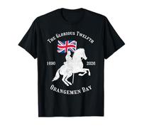 Glorieux douzième jour du roi Guillaume des Orangistes 1690 2026 T-Shirt