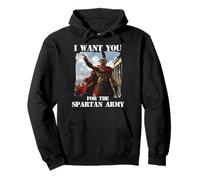 Glorieux Guerriers du Roi Sparte Leonidas T 300 Guerriers Sweat à Capuche
