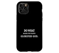Glorifie Dieu par la Foi et l'adoration Coque pour iPhone 11 Pro