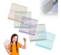 Glorihoby Diamond Painting Ruler, Ruler for Diamonds Art, Diamond Art Ruler for Square and Round Drill, Ruler Diamond Dot Drill Alignment Tool, DIY Diamonds Painting Tools (5PCS)