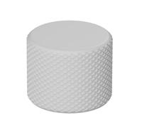 GLORIOUS Bouton Rotatif GMMK Pro Et Numpad (Matte White) | Aluminium Haute Qualité, Finition Satinée Anodisée, Installation Sans Outil Rapide, Contrôle Volume PC Sourdine Facile