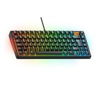 GLORIOUS Clavier Gaming GMBK 75% - Capuchons MX remplaçables, USB détachable, IP57 résistant Eau/poussière, RGB 10 Zones, Switchs Silencieux - Disposition française AZERTY