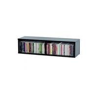 Glorious DJ – Boîte de rangement CD Box 90 – 90 disques, empilable, séparateur – Noir
