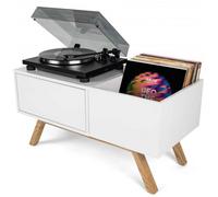 Glorious DJ Turntable Lowboard Table de DJ mobile MDF