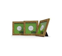Glorious Music - Cadres pour vinyles 7" - Pack de 3 - Bois de rose