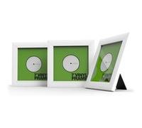 Glorious Dj Vinyl Frame Set 7'' White - Pack de 3 cadres vinyles - Blanc