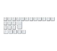 GLORIOUS Doubleshot V2 Capuchons Touches ISO Espagnol | 24 Pièces Plastique ABS Haute Qualité Ineffaçable, Profil OEM Standard, Compatible RGB Tiges MX, Kit Extension Polices