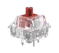 Glorious Gaming - 110x Switches Linéaires Fox (Lourds) pour Claviers Mécaniques, Lubrifiés, Silencieux, pour Hot-Swap, Max RGB pour Claviers Rétroéclairés, Compatibles Cherry MX