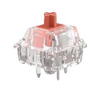 Glorious Gaming - 110x Switches Linéaires Fox (Ultralégers) pour Claviers Mécaniques, Lubrifiés, Silencieux, pour Hot-Swap, Max RGB pour Claviers Rétroéclairés, Compatibles Cherry MX