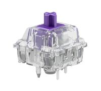 Glorious Gaming - 110x Switches Mako - Switches Tactiles pour Le Gaming et la Dactylographie Quotidienne, Conception Claire pour Max RGB, Lubrifiés, pour Claviers Mécaniques Hot-Swap à 5 Broches