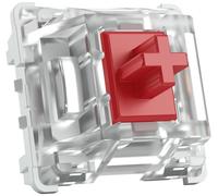 Glorious Gaming 120 switches Gateron pour clavier mécanique (Red) - Compatibles SMD-LED, linéaires et fluides pour la frappe et le jeu rapides, force d’activation 45 g, support 3 broches - Gateron Red