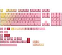 Glorious Gaming 143 Capuchons de Touches GPBT - Profil Cherry, PBT Super Durable, Look spectaculaire, Surface texturée, Son Riche, Capuchons de Touches MacOS Inclus, Disposition US - Grapefruit