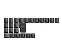 GLORIOUS Gaming 24 Capuchons de Touches ABS Doubleshot V2 (Dispo. Nordique) - Design Double Moulage, ineffaçable, Compatible RGB, légendes Transparentes, pour Toutes Les Disposition Allemande QWERTZ