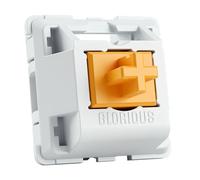 Glorious Gaming 36 switches Panda pour clavier méca. (Tactile) - Pour tous les claviers et numpads GMMK, remontée tonique, frappe fluide, moules INVYR, activation 49 g, montage 3 broches- Lubrifiés
