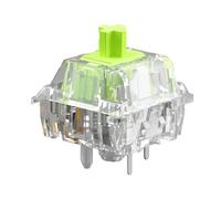 Glorious Gaming - 36x Switches Mécaniques Raptor (Clicky) - pour Claviers GMMK 2 / Pro & Pavés Numériques GMMK, Transmission Maximale de Lumière, Activation 55 g, 5 Broches - Lubrifiés