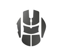 Glorious Gaming Bande agrippante pour Les Souris Model O- (Minus) - Anti-dérapante, résistante au Gras et à la Sueur, 0,5 mm d’épaisseur, prédécoupé, Application Facile, adhésif 3M - Noir