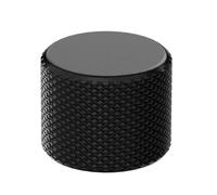 GLORIOUS Gaming - Bouton Rotatif en Aluminium pour Claviers GMMK Pro et Pavés Numériques GMMK - Jet Black, Montage Facile, Look et Toucher Haut de Gamme