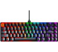 Glorious Gaming GMMK 2 Compact (65%) - Clavier de jeu mécanique, TKL compact (65%), cadre aluminium, capuchons de touches doubleshot, switches Glorious Fox, RGB, Disposition QWERTY américaine - Noir