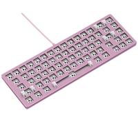 Glorious Gaming GMMK 2 Compact (65%) Barebones (cadre uniquement) - Cadre de clavier de jeu mécanique, taille compacte (65%), aluminium, personnalisable, RGB, Disposition américaine / ANSI - Rose