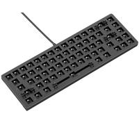 Glorious Gaming GMMK 2 Compact (65%) Barebones (cadre uniquement) - Cadre de clavier de jeu mécanique, taille compacte (65%), aluminium, personnalisable, RGB, Disposition américaine / ANSI - Noir