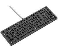 Glorious Gaming GMMK 2 Full Size (96%) Barebones (cadre uniquement) - Cadre de clavier de jeu mécanique, taille standard (96%), aluminium, personnalisable, RGB, Disposition américaine / ANSI - Noir