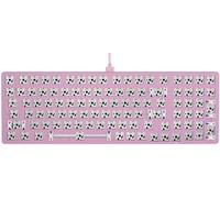 Glorious Gaming GMMK 2 Full Size (96%) Barebones (cadre uniquement) - Cadre de clavier de jeu mécanique, taille standard (96%), aluminium, personnalisable, RGB, Disposition américaine / ANSI - Rose