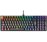 GLORIOUS Gaming GMMK 2 Full Size (96%) - Clavier de Jeu mécanique, Cadre Aluminium, Personnalisable, Capuchons de Touches doubleshot, switches Fox, RGB, Disposition QWERTY Espagnol - Noir