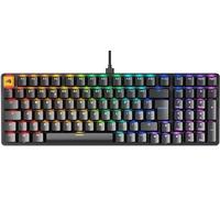 GLORIOUS Gaming GMMK 2 Full Size (96%) - Clavier de Jeu mécanique, Cadre Aluminium, Personnalisable, Capuchons de Touches doubleshot, switches Fox, RGB, Disposition QWERTY Anglais - Noir