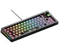 GLORIOUS Gaming GMMK 3 Barebones : kit Clavier Gaming personnalisé, Clavier 65% mécanique, Joints modulaires, MX 5 Broches (Hot Swap), Mousse insonorisante, Plaque de Commutation alu, ISO - Noir
