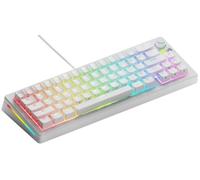 Glorious Gaming GMMK 3 : Clavier Gaming mécanique personnalisé, Compact 65%, Joints modulaires, doubleshot PBT, Plaque de Commutation alu, switches 3-5 Broches (Hot Swap), É.-U.A. QWERTY - Blanc