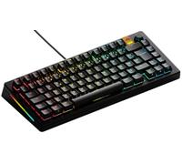 Glorious Gaming GMMK 3 : Clavier réactif, Effet Hall, taux de Polling 8K, switches MX et magnétiques (Hot Swap), Clavier 75%, Joints modulaires, Capuchons doubleshot PBT, française AZERTY - Noir