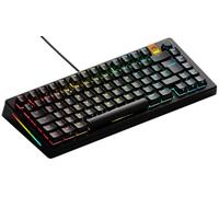 Glorious Gaming GMMK 3 HE: clavier réactif, effet Hall, taux de polling 8K, switches MX et magnétiques (hot swap), clavier 75 %, joints modulaires, capuchons doubleshot PBT, anglaise QWERTY - Noir