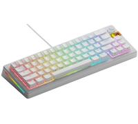 Glorious Gaming GMMK 3 HE: clavier réactif, effet Hall, taux de polling 8K, switches MX et magnétiques (hot swap), clavier 65 %, joints modulaires, capuchons doubleshot PBT, américaine QWERTY - Blanc