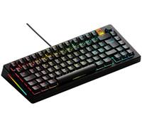 GLORIOUS Gaming GMMK 3 HE: Clavier réactif, Effet Hall, taux de Polling 8K, switches MX et magnétiques (Hot Swap), Clavier 75%, Joints modulaires, Capuchons doubleshot PBT, Nordique QWERTY - Noir