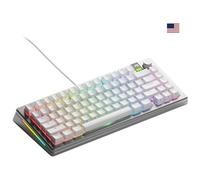 Glorious Gaming GMMK 3 PRO 75% Prebuilt clavier USB QWERTY Anglais américain Argent