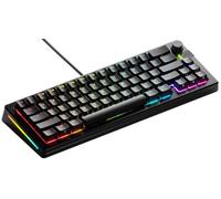 Glorious Gaming GMMK 3 PRO : clavier mécanique personnalisé, compact 65 %, corps alu et joints modulaires, switches MX (hot swap), mousse insonorisante, capuchons custom, américaine QWERTY - Noir
