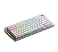 Glorious Gaming GMMK 3 PRO HE 75% Prebuilt clavier RF sans fil + Bluetooth QWERTY Anglais américain Argent