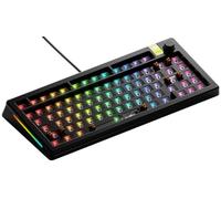 Glorious Gaming GMMK 3 PRO HE Barebones : clavier réactif, effet Hall, polling 8K, corps alu et joints modulaires, prise en charge des switches MX mécaniques et magnétiques, TKL 75 %, ANSI - Noir