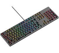 Glorious Gaming GMMK Full Size 100%, Barebones (Cadre Uniquement) - Clavier de Jeu mécanique, RGB par Touche, Hot-swappable et Personnalisable, Disposition américaine/ANSI - Noir